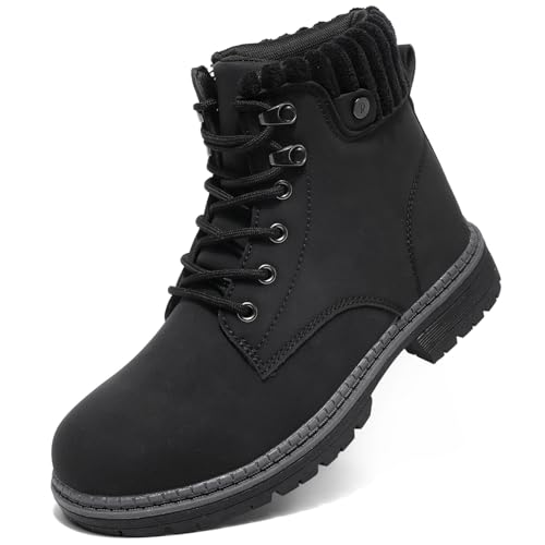 VTASQ Winterstiefel Damen Gefütterte Stiefel Warm Schneestiefel Wasserdicht Trekking-Schuhe Stiefeletten Outdoor Rutschfeste Wanderschuhe Winterboots Schneestiefel Schwarz 41EU VTASQ Winterstiefel Damen Gefütterte Stiefel Warm Schneestiefel Wasserdicht Trekking-Schuhe Stiefeletten Outdoor Rutschfeste Wanderschuhe Winterboots Schneestiefel Schwarz 41EU