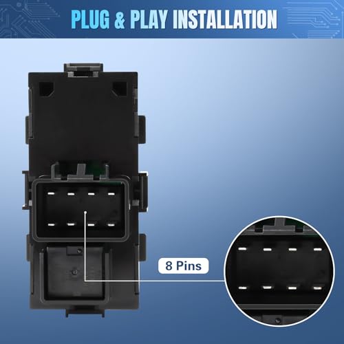 Lcwrgs 156041 Master Power Window Switch Passenger Front Right thumb #3