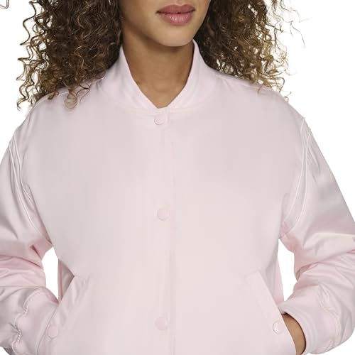 Image of Champion Women's Cropped Varsity Bomber Jacket