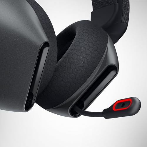 Alienware AW725H Casque Gaming sans Fil Tri-Mode – Dolby Atmos, 55h autonomie, IA Micro, AlienFX RGB, Dark Side of The Moon