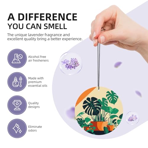 Cartoon Turtle Back Bamboo hojas aromatizantes para auto miniatura 5
