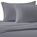 Brielle Cotton Jersey Knit (T-Shirt) Sheet Set, California King, Grey