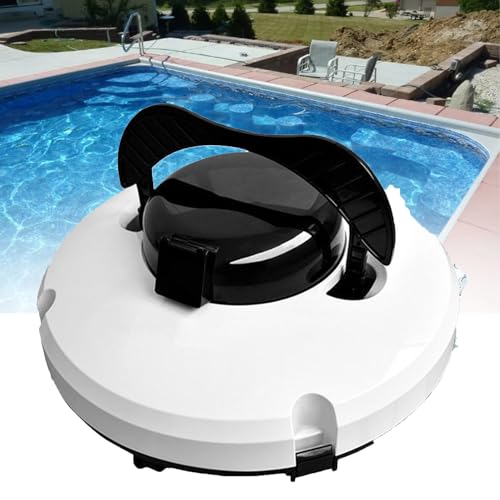PweKzxt Aspiradora automática para Piscinas, aspiradora automática para Piscinas elevadas, aspiradora de Piscina Completa, Limpiador de Piscina Inteligente, aspiradora robótica para Piscinas