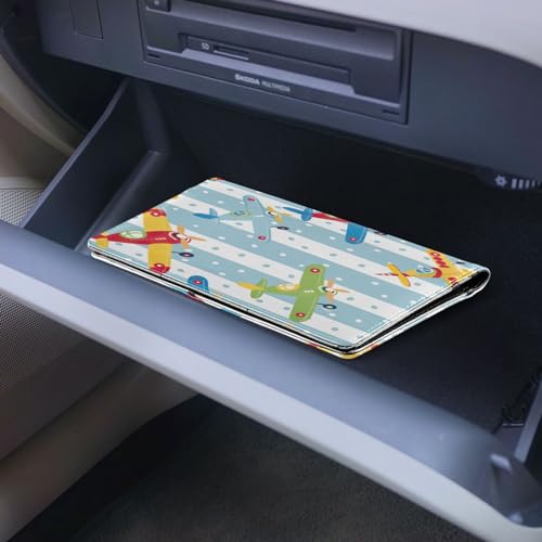 Organizador para auto de cuero miniatura 6