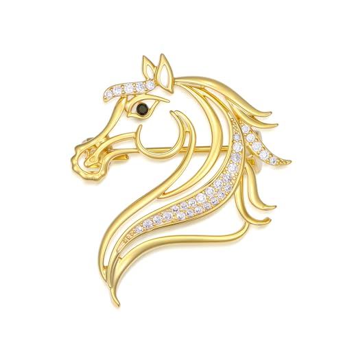 Image of Cute Animal Brooch Pins, Animal Theme Brooches Accessories for Clothes, Birthday Christmas Gift for Women