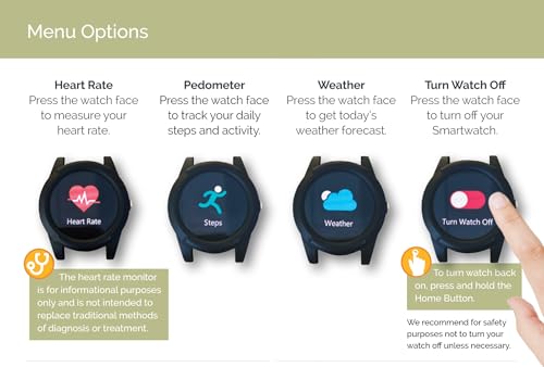 Connected Caregiver Safety+ 4G Medical Alert System for Seniors: Smart Watch, Fall Detection, 24/7 Monitor, WiFi Locate, SOS Button, Small, Lightweight, (Call to Activate) - Image 5
