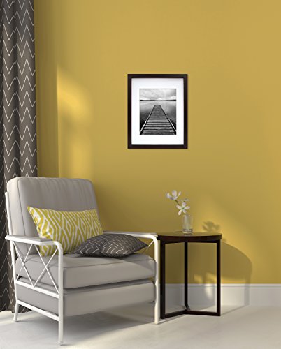 Mcs Art Frame With Mat Opening, Walnut, 11 X 14 In #TOP5