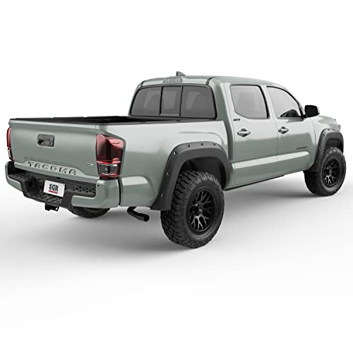 Egr Blf1017 Baseline Flarez Bolt-On Style Fender Flares, Textured Black Finish, Compatible With Select Toyota Tacoma Models #TOP4