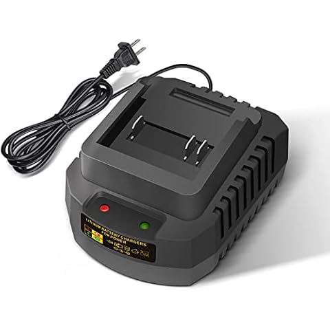 EWORK Battery Charger - Fast Charger for 21V Series Power Tools Li-ion Battery Cover
