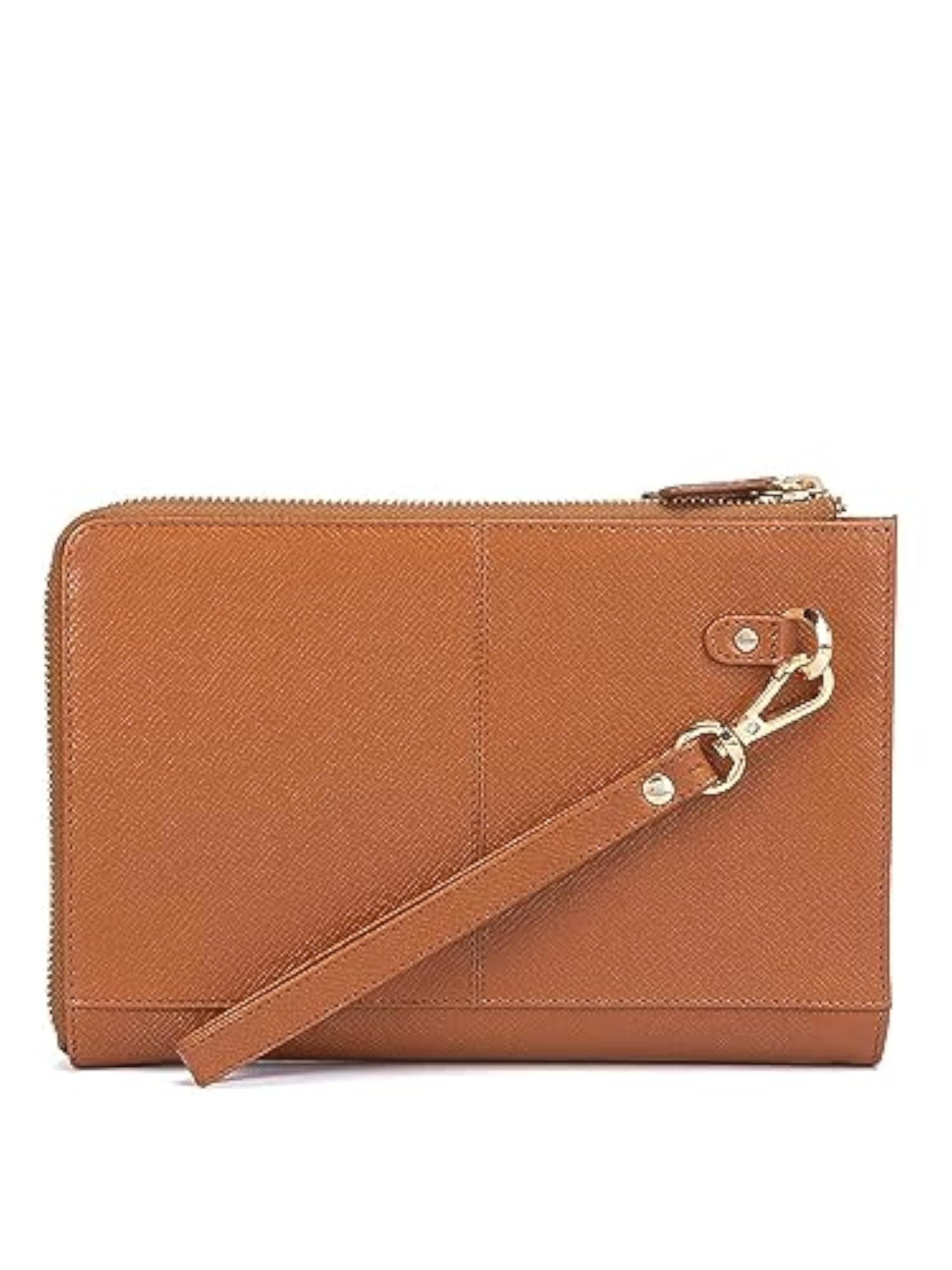Genuine Leather Brown Multi Pouch, Stylish Organizer