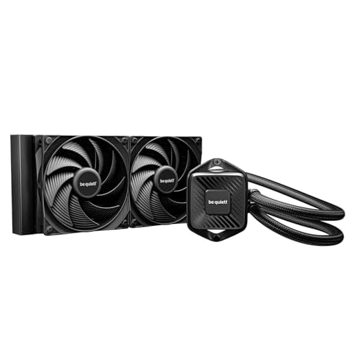 be quiet! Pure Loop 3 240 mm All-in-One-Wasserkühlung für leicht übertaktete AMD/Intel-Systeme, 2x Pure Wings 3 120 mm PWM high-speed Lüfter, hoher statischer Druck, flüsterleise PWM-Pumpe