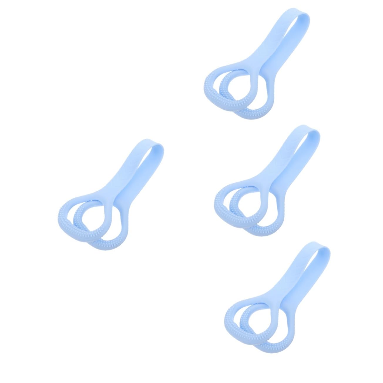 Toddmomy Figura 8 Tensor Bandas De Resistencia con Asas Resistencia De Bandas De Entrenamiento Estirar Bandas De Gimnasio Bandas De Resistencia Pilates Yoga Gel De Sílice Sky-Blue