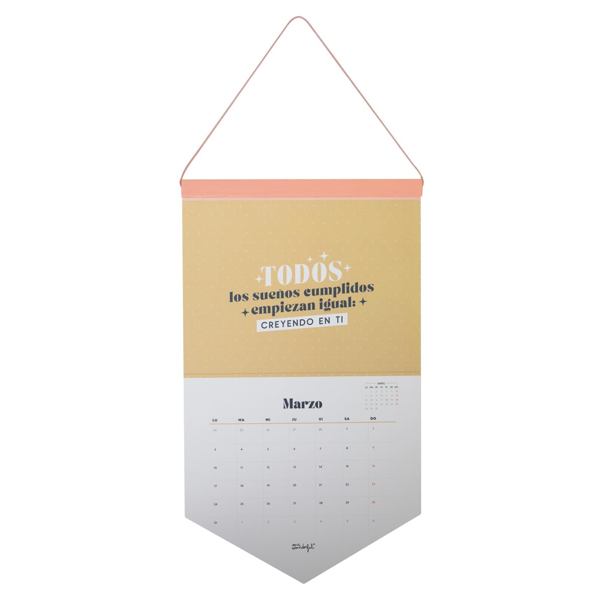Mr. Wonderful Calendario Magnetico 2025 - Con Adesivi, Blocchi Note E Penna | Regalo Divertente
