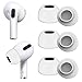 Produktbild Verbessert Ear Pads für AirPods Pro, Memory Foam Tips Anti-Rutsch-Ohrstöpsel Ersatz, Geräuschreduzierung, weiche Ohrhörer Tips für AirPods Pro, 3 Paar (S/M/L Weiß)
