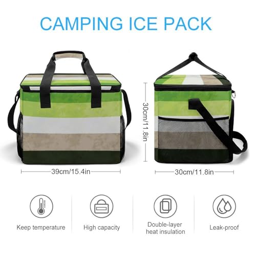 Insulated Leak Proof Cooler Bag for Women and Men Keep Hot or Cold Food, Drink2