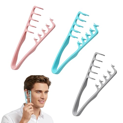 Set de 3 Peines Texturizados para Estilizado de Cabello miniatura 1