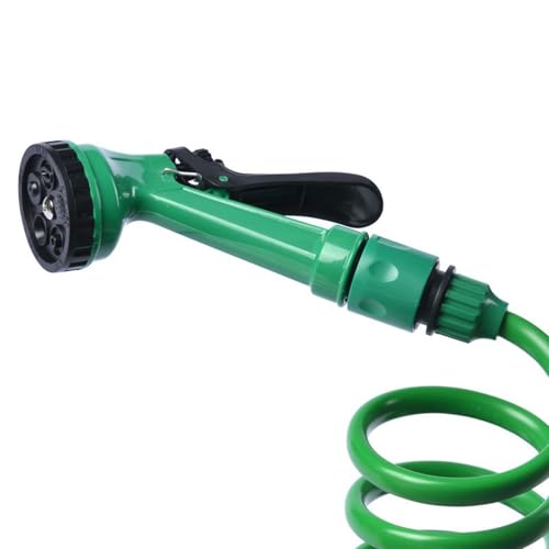 Tuyau d'arrosage flexible extensible avec buse de pulvérisation pour cour - 8
