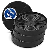 VIOKS Set 4 Stück Kohlefilter Dunstabzugshaube Ersatz für Oranier KSC 700 Aktivkohlefilter Dunstabzugshaube Ersatzteile Filter Dunstabzugshaube