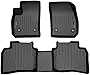 MAXLINER Custom Fit Floor Mats 2 Row Liner Set Black Compatible with 2019-2022 Cadillac XT4