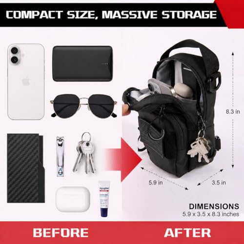LEPHYON Magnetic Gym Bag