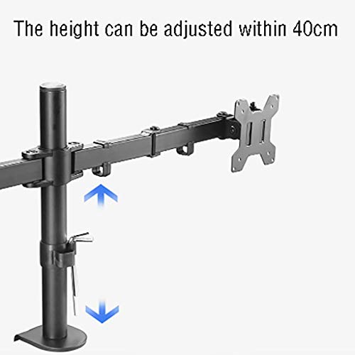 Support double écran PC étagère rotative et système de levage - 4