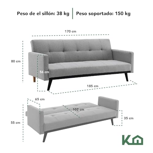 La Mejor Recopilación de Sofa Cama Oferta del mes. 18 Imagen adicional