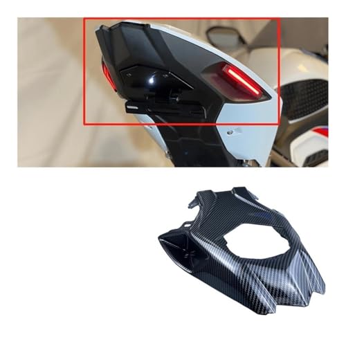 S1000RR panneau carénage sous selle cassé remplacement ABS carbone - 2