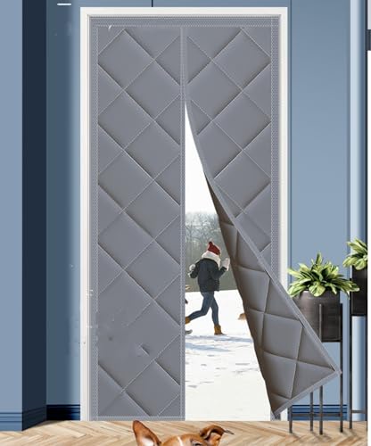 Aozzy Wärmeschutzvorhang 120x160cm - 3-lagig Isolierung Gegen Kälte & Wind