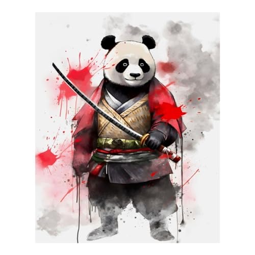 Peinture diamant 40 x 50 cm Panda, l'idée cadeau d'anniversaire idéale