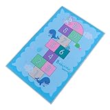 ZUNOXAZ Tappeto Gioco Antiscivolo in Tessuto Cristallo per Cameretta Moquette Divertente per Camera Ragazzi e Nursery Tappetino Decorativo Confortevole e Sicuro per Sala Giochi
