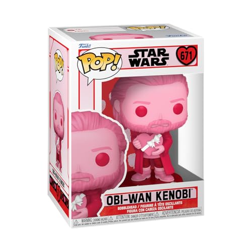 Funko POP! Star Wars: Valentines - Obi-Wan Kenobi - Vinyl-Sammelfigur - Geschenkidee - Offizielle Handelswaren - Spielzeug Für Kinder Und Erwachsene - Movies Fans - Modellfigur Für Sammler Und Display