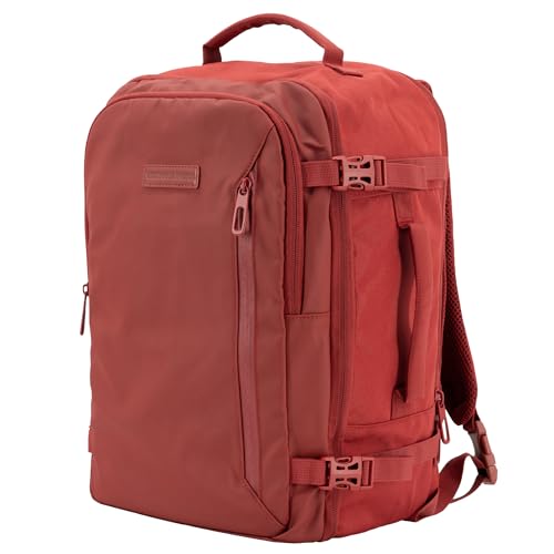 Ryanair Mochila Equipaje De Mano 40x20x25, Mochila Bolsa 20l Easyjet Vuelos Low Cost - Rojo Ryanair Mochila Equipaje De Mano 40x20x25, Mochila Bolsa 20l Easyjet Vuelos Low Cost - Rojo
