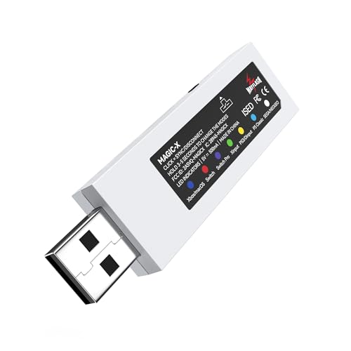 Image of MAYFLASH MAGIC-X Wireless Bluetooth USB Adapter for Xbox Series S /X, Xbox One, Switch, macOS, Windows, Raspberry Pi, Compatible with PS5, PS4, Xbox Bluetooth Controller and more