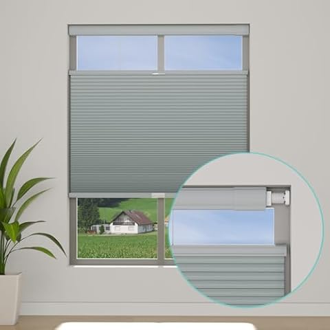 Changshade No Drill Honeycomb Shades Cover