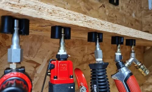 Portaherramientas neumáticas StealthMounts de 1/4" con bloqueo seguro 7
