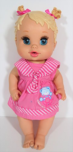Baby Alive 14" SIP N SLURP - Eyes Open and Close - Pink