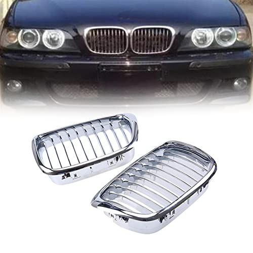 Rejilla riñón para BMW E39: soluciona el desgaste del parachoques con cromo