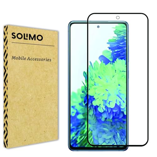 Solimo Edge to Edge Tempered Glass for Samsung Galaxy S20 Fe 5G (6.5 Inch) with Easy Self Installation Kit for Smartphone | (Black) (B0CY2J5TFV) Amazon Price History, Amazon Price Tracker