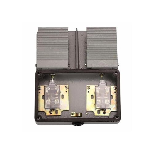 Pedal de control doble YDT1-18 380V 10A con interruptor de pie doble 3