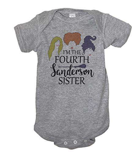 It's Your Day Clothing Sanderson Sisters Hocus Pocus Halloween Toddler Baby Bodysuit Shirt Romper (Bodysuit/Fourth Sanderson Sister, 6 Months)