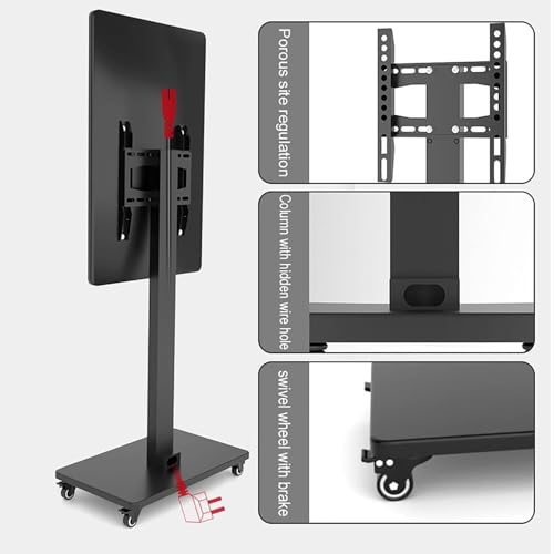 Soporte de piso giratorio 360° para TV LCD 32-65 pulg miniatura 4
