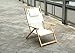 Produktbild DYchair Regiestühle Director's Stuhl Massivholz Klapp Bequeme Leinwand zurück Liege Outdoor-Strand Stuhl Größe: 61 * 126 * 61-89cm (Farbe : A)