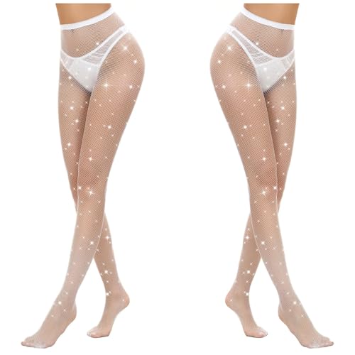 Image of 2 Pairs Lace Patterned Tights Fishnet Floral Stockings Small Hole Pattern Leggings Tights Net Pantyhose