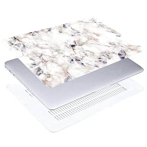 Carcasa rígida MacBook Retina 12 con diseño de mármol y protector de teclado 4
