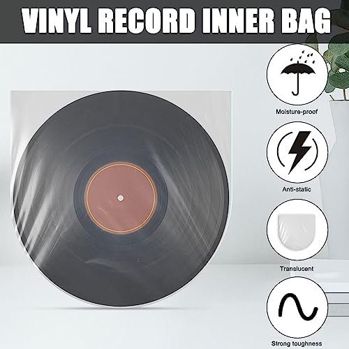 Nizirioo Lot de 100 Pochettes Intérieures Disque Vinyle, Enveloppes pour Disques Vinyles, Pochette De Disque Pochettes, Couvertures De Protection Transparentes Pochette en Vinyle 306 Mm * 308 Mm - Les Beatles, Paul McCartney, John Lennon, RIngo Starr, George Harrison Nizirioo Lot de 100 Pochettes Intérieures Disque Vinyle, Enveloppes pour Disques Vinyles, Pochette De Disque Pochettes, Couvertures De Protection Transparentes Pochette en Vinyle 306 Mm * 308 Mm – Image 5
