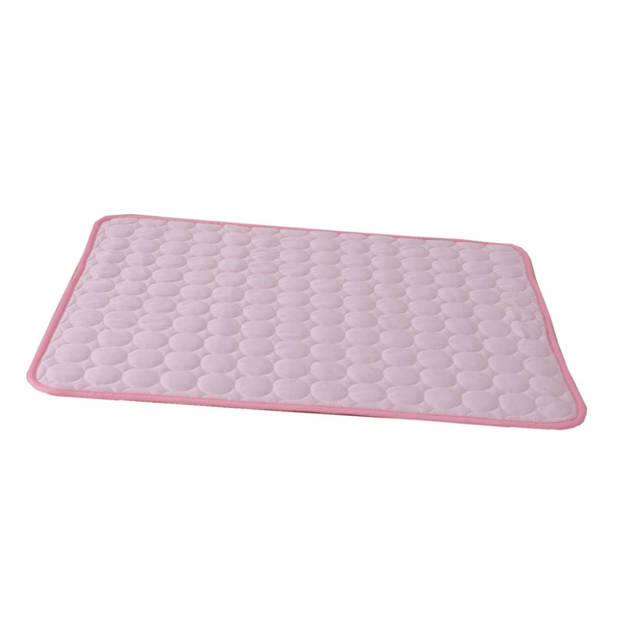 COLLBATH Large Dog Cooling Mat Made of Breathable Ice Fabric and Comfortable Cotton, Pet Cooling Mat for Home and Travel, Designed to Prevent Overheating and Ensure Easy Storage for Dogs