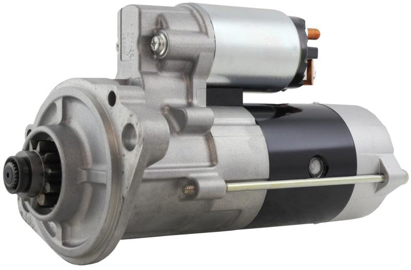 New Premium Starter Compatible with Case Excavator CX75/CX75SR Isuzu Dsl. Gehl Skid Steer CTL70 4JG1 Isuzu Dsl. 2005 2006 2007 Replaces M8T77072 M008T77072 86990202 54386016 8-97204-713-0 71440357