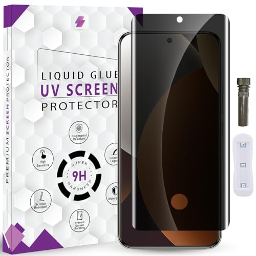 Image of Advanced HD+ UVPrivacy Tempered Glass Screen Protector for Redmi Note 15 Pro Plus (6.83 Inch, Pack of 1) Edge to Edge Coverage Anti-Spy /Anti-Peeping 9H Hardness Screen Guard