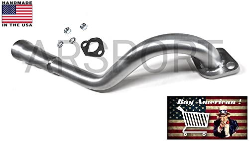 ARSPORT Center Exhaust Header 3 stage for Storm 200 Minibike, USA Made! - Thumbnail 2