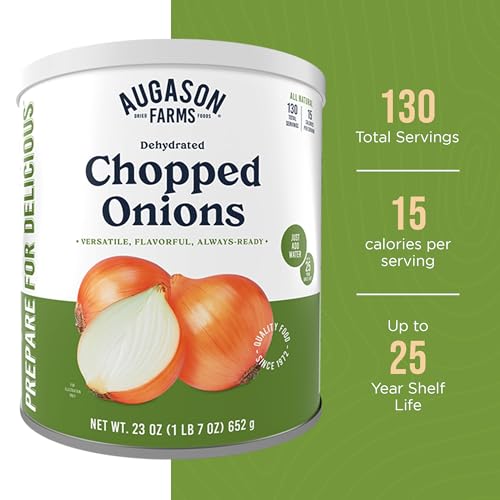 Augason Farms Dehydrated Chopped Onions Can - Image 4